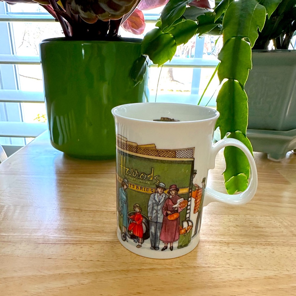 Harrods tea mug.
